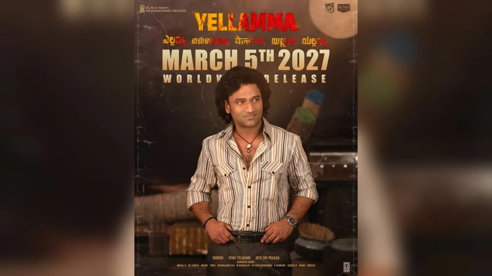 Yellamma Release Date: DSP’s Film to Release on March 5, 2027