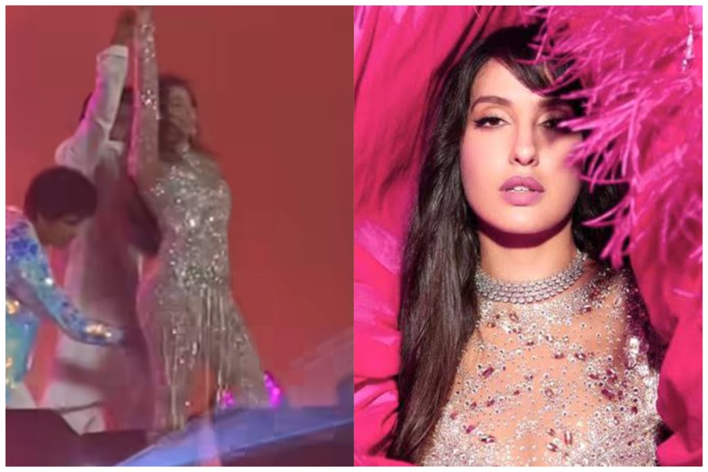 Nora Fatehi was Inadvertently Touched by a Background Dancer At the FIFA  World Cup 2022?