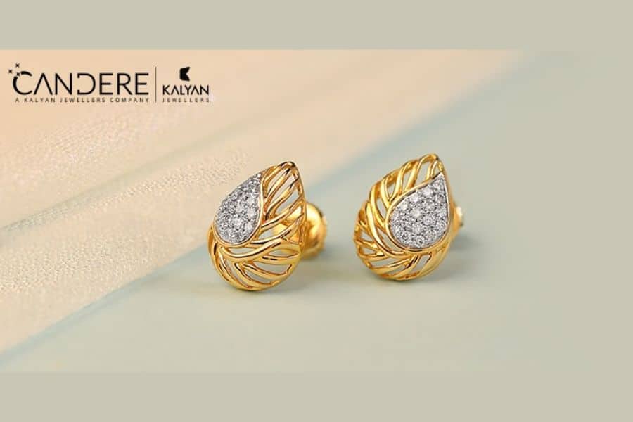 3 Stone Moissanite Diamond Earrings Diamond Studs  Shraddha Shree Gems