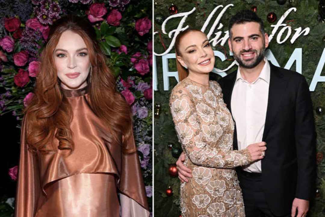 Lindsay Lohan is expecting her first child with husband Bader Shammas!
