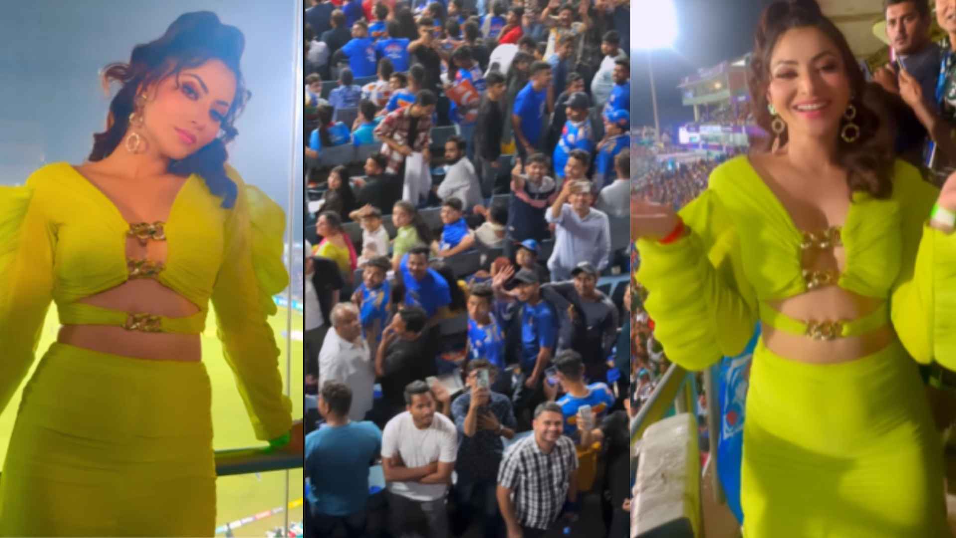 Urvashi Rautela gets a standing ovation at the IPL by her fans, grooves to Shahrukh Khan's Koi Mil Gaya!