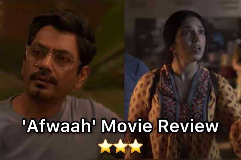 'Afwaah' movie review: Its not Afwaah, its 'Waah AF'
