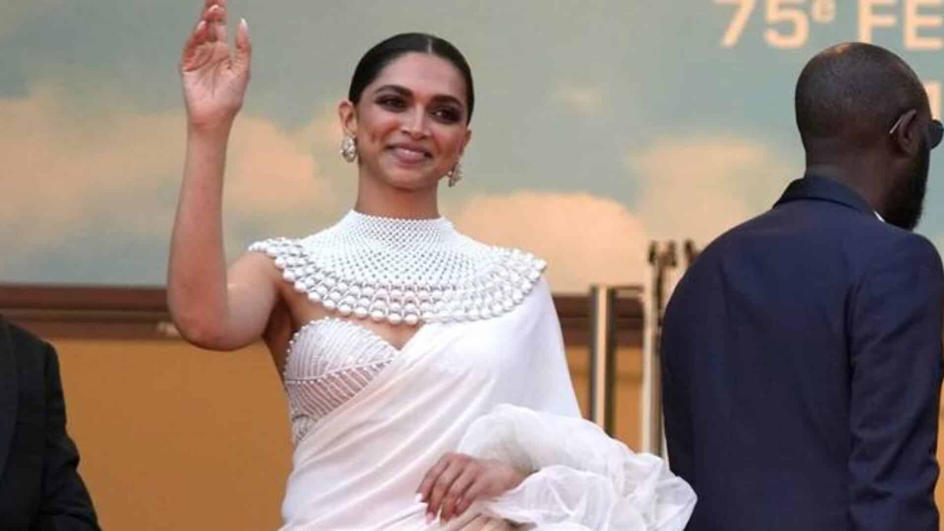 “Cannes 2022, Deepika Padukone's Saree: Was Dolly Jain's Styling A Hit ...