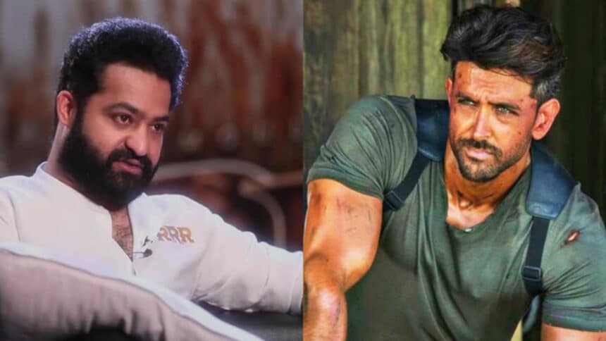 In a huge clue about joining Jr. NTR in War 2, Hrithik Roshan adds, “awaiting you on the yuddhabhumi.”