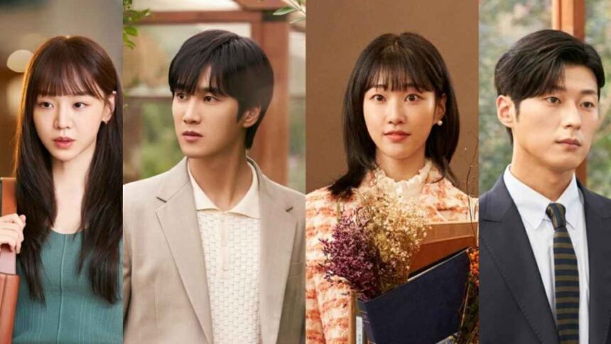 TvN drops “meet-cute” set stills from Shin Hye Sun and Ahn Bo Hyun’s reincarnation drama “See You In My 19th Life”!