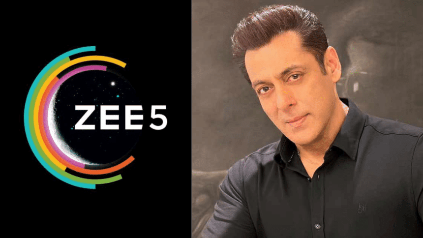 Salman Khan have signed a contract of five years deal with OTT platform - Zee5 ?