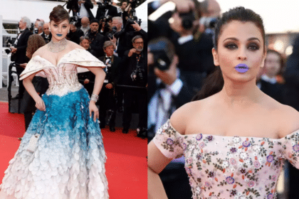 "Blue Lipstick Mania: Aishwarya Rai Inspires Urvashi Rautela to Set Cannes Ablaze"