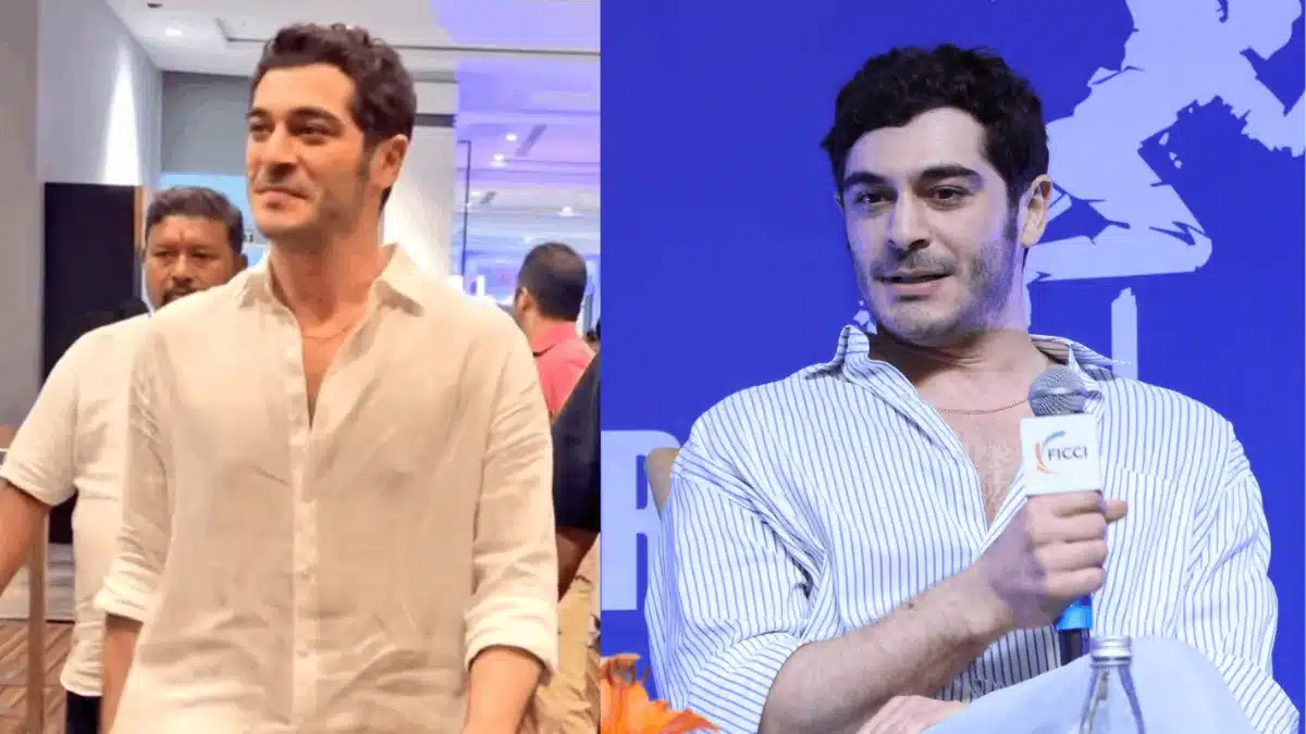 Turkish actor Burak Deniz was recently in India to attend the 23rd FICCI Frame.