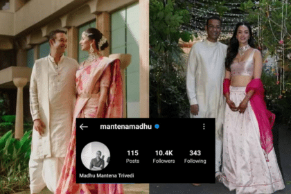 Film Producer Madhu Mantena Sweetly Changes Instagram Name to Include Wife Ira Trivedi After Wedding
