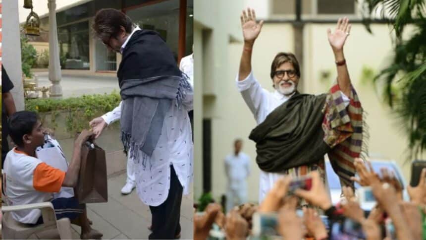 Amitabh Bachchan Embraces Comfort and Fan Interaction in Mumbai: A Sunday Tradition Continues