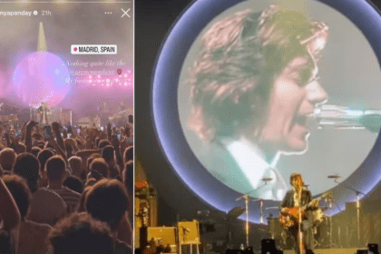 Aditya Roy Kapur and Ananya Panday Attend Arctic Monkeys’ Concert in Spain