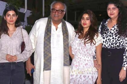 Janhvi Kapoor and Khushi Kapoor React as Anshula Kapoor Shares Heartwarming Video of Dad Boney Kapoor Making Her Breakfast for the First Time