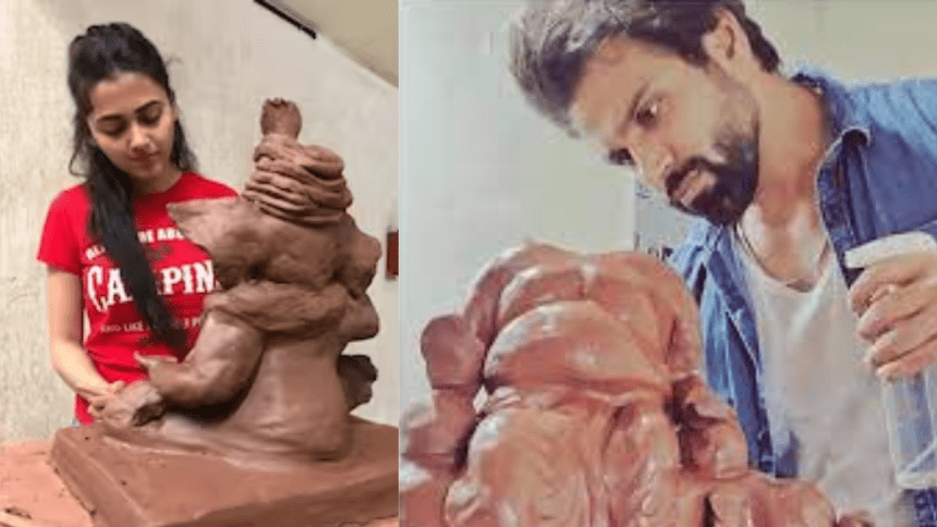 Crafting Eco-Friendly Idols: TV Stars Embrace Sustainable Ganesh Chaturthi 2023!