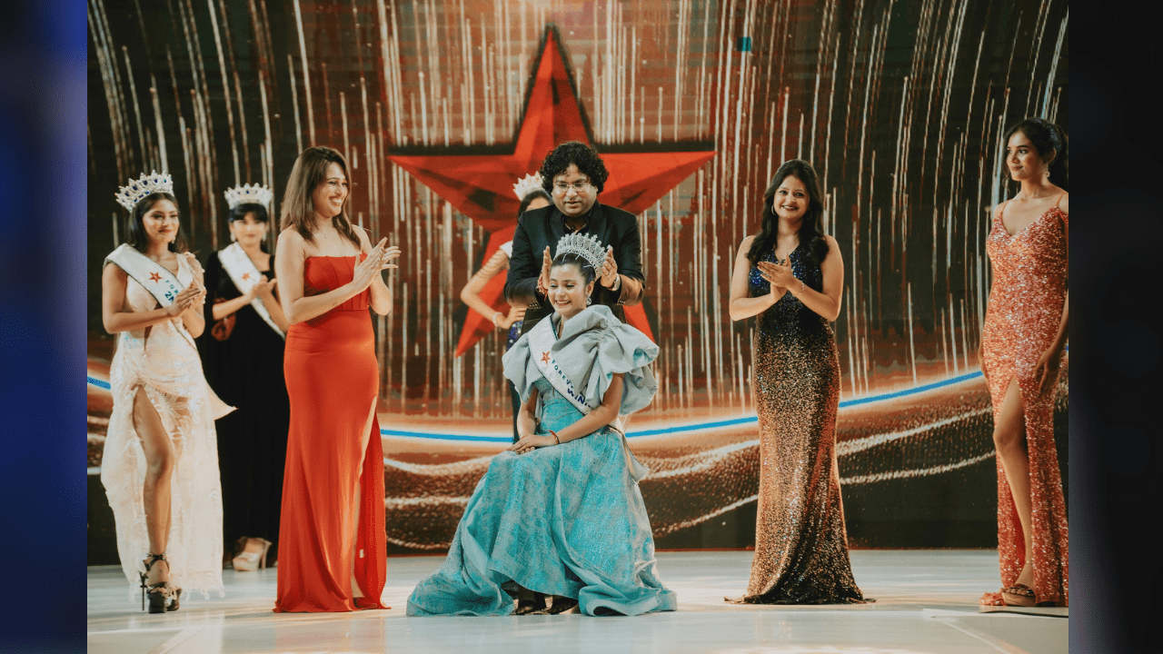 Aditi Singh’s Radiant Triumph: Forever Miss India 2023 Sparkles in Jaipur Gala
