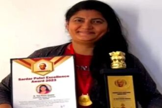 Dr. Thejo Kumari Amudala: A Trailblazer Honored with The Sardar Patel Excellence Award 2023