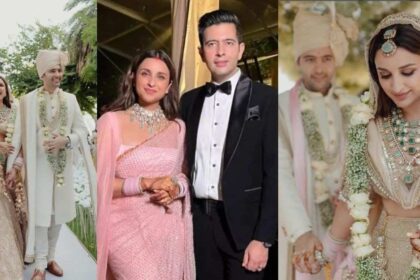 Parineeti Chopra and Raghav Chadha Unveil First Wedding Photos, Leaving Fans Awestruck!