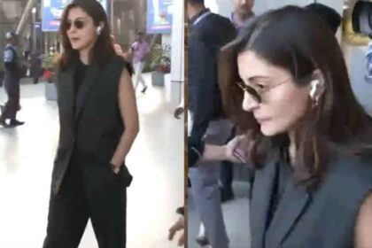 Anushka Sharma Reaches Ahmedabad for India versus Pakistan World Cup match for Today