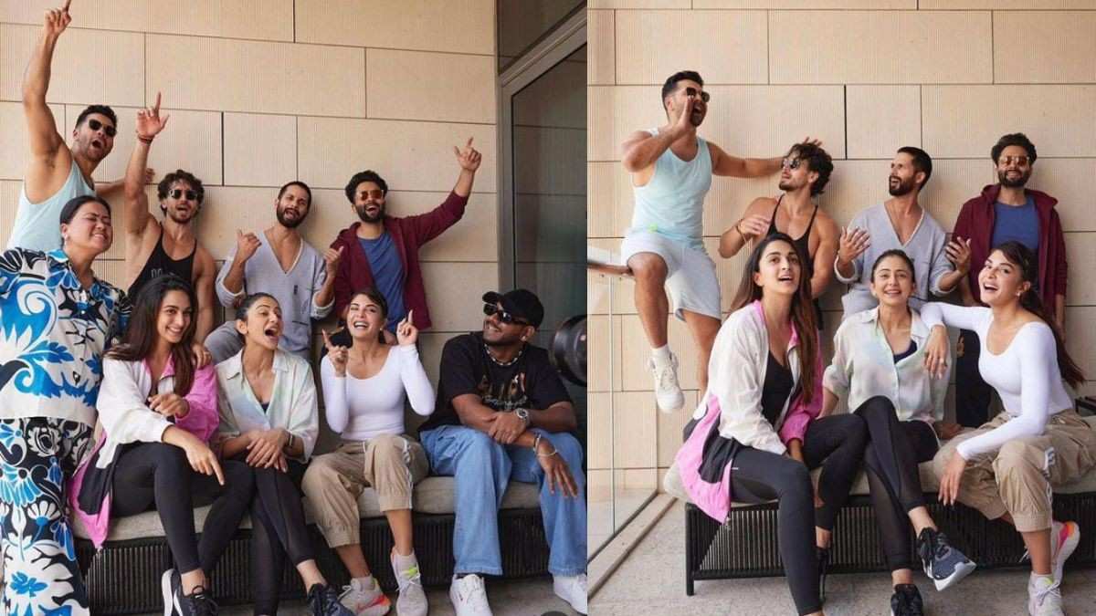 B TOWN Smiles! Varun Dhawan Shares Heartwarming Group Photos With Bollywood Stars Ahead of Doha Event