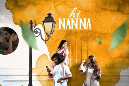 Nani Breaks Silence on Viral Lip-Lock Scenes with Mrunal Thakur in Hi Nanna Teaser