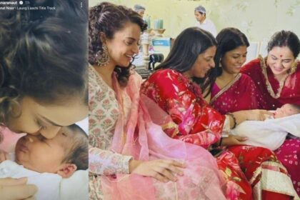 Kangana Ranaut Shares Endearing Pictures With Infant Nephew