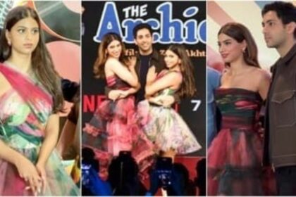 Suhana Khan and Khushi Kapoor Look Brilliant In Printed Dresses As They Advance The Archies With Agastya Nanda And Others