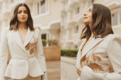 Alia Bhatt Blooms In Formal Clothing