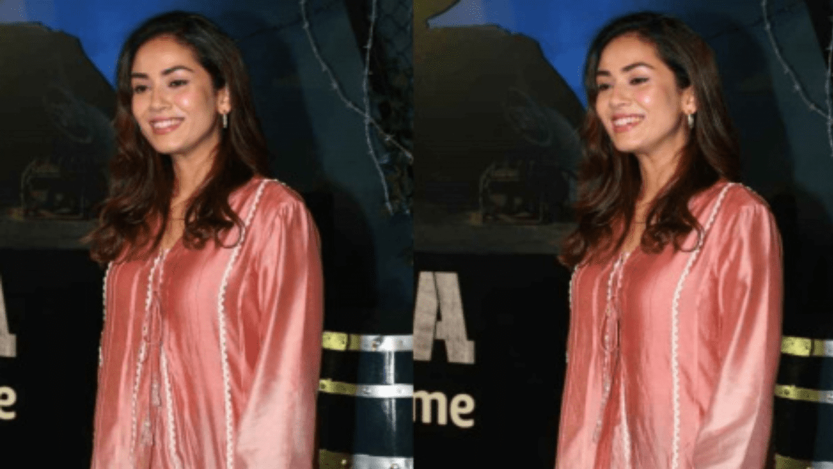 Mira Rajput’s Pink Ombre Kurta With Botanical Printed Sharara Pants: Ideal Pick For Your Bff’s Sangeet!