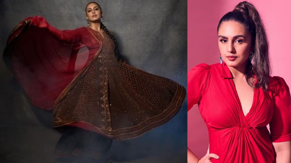 Diwali Bash! Huma Qureshi Wears ₹98,000 Ritu Kumar Anarkali