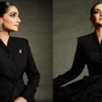 Sonam Kapoor's Bridgerton-Inspired Elegance in Huishan Zhang Dress