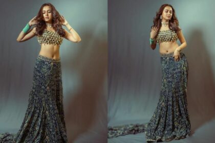 Tejasswi Prakash’s Adorned Bustier With Printed Lehenga Is Well-suited For Your BFF’s Wedding; Bookmark It