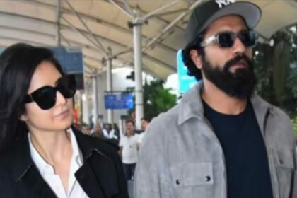 Katrina Kaif and Vicky Kaushal’s Romantic Airport Escapade!