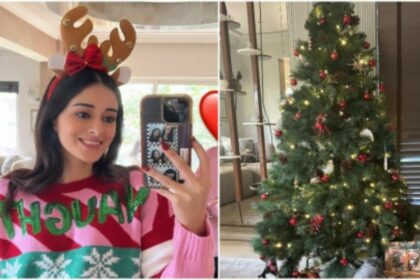Kho Gaye Murmur Kahan Star Ananya Panday Has First Christmas Gathering At New Home