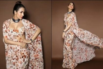Malaika Arora Staggers In Impressive Arpita Mehta , Sets Stylish Design Benchmarks. Her Outfit Costs ₹44k
