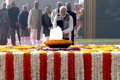 PM Modi Honors Atal Bihari Vajpayee on 99th Birth Anniversary
