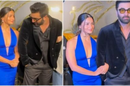 Ranbir Kapoor and Alia Bhatt Goes Hand In Hand To The Success Party Of Animal