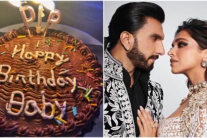 Ranveer Singh Wishes Deepika Padukone On Her Birthday With A Sweet Delicious Cake
