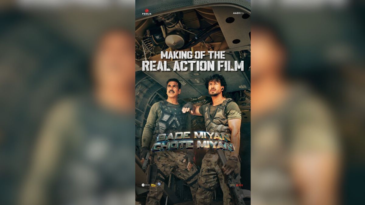 A Thrilling BTS Video Of The Upcoming Bade Miyan Chote Miyan, Featuring Tiger Shroff And Akshay Kumar