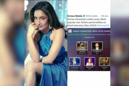 Ankita Lokhande from Bigg Boss 17 becomes one of Ormax's most well-liked fictional characters.