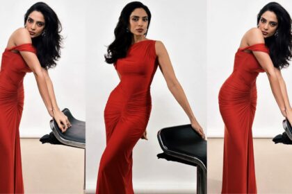Breaking The Internet, Sobhita Dhulipala Shows Off Her Curves In A Seductive Deme By Gabriella Red Dress At Rs. 19,500!