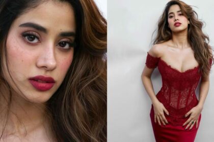 Janhvi Kapoor Serves Valentine’s Day Energy In A Red Girdle Maxi That Will Assist You With Possessing The Evening