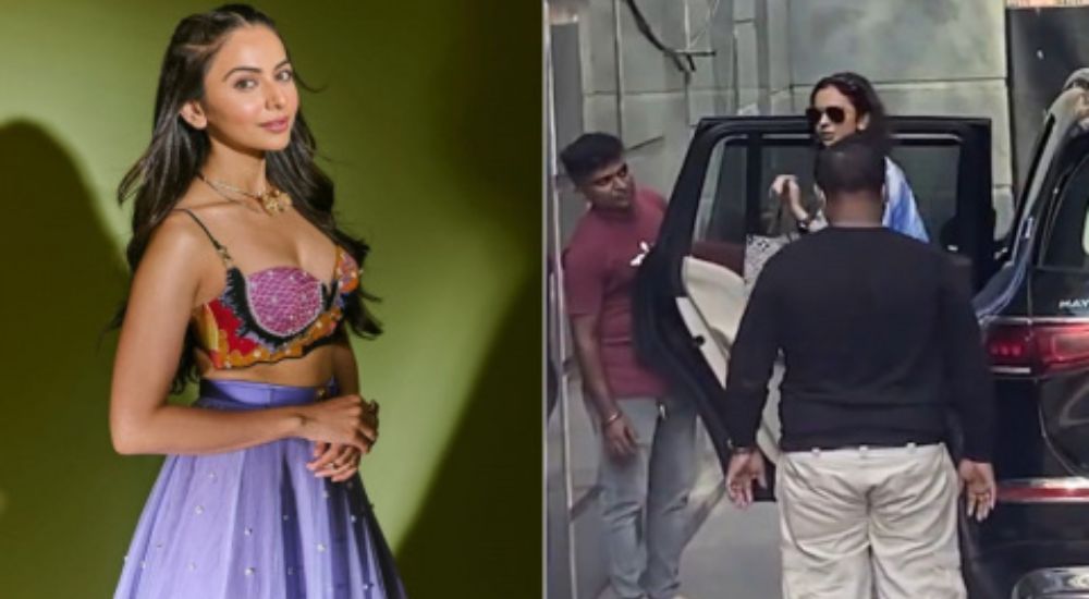 Rakul Preet Singh Seen In The City In Front Of Her Wedding With Jackky Bhagnani