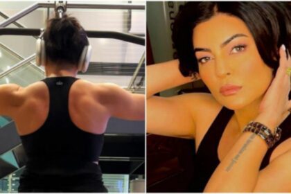 Sushmita Sen Shows Her Biceps And Etched Back In Most Her Recent Post, Fans Are Happy With Her Strong Comeback