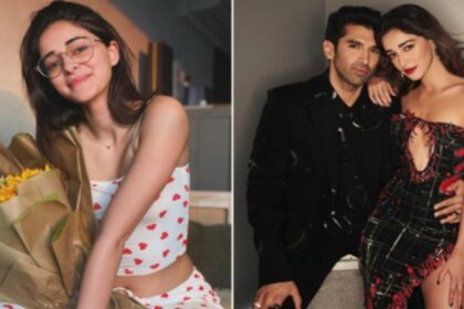 Valentine’s Day 2024: Ananya Panday Presents With Sunflowers; Fans Assumes They Are Sent By Aditya Roy Kapur