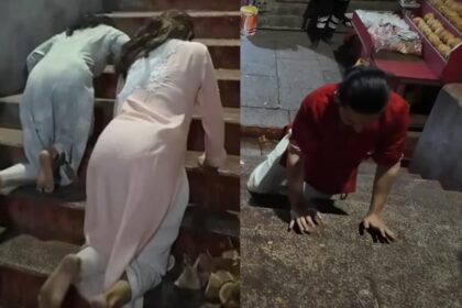 Jhanvi kapoor  Climbs Tirupati Steps on Her Knees: 'The Experience Humbles You'