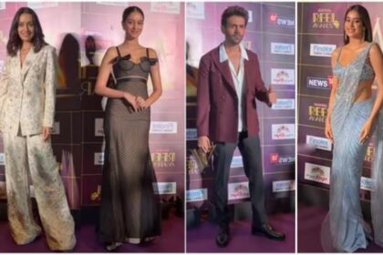 Bollywood Stars Sizzle at Showsha Reel Awards: A Fashion Extravaganza