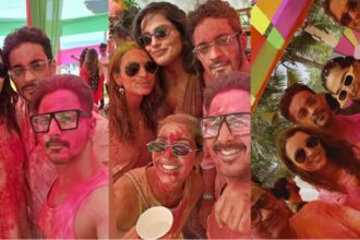 Photographs Inside Show How Animal Star Triptii Dimri Celebrates Holi With Her Rumoured Boyfriend Sam Merchant