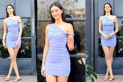 Romantic And Timeless, Ananya Panday’s Tiny Ruched Dress Is Ideal For A Date Night With Your Significant Other