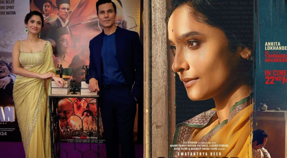 The Crowd Roars In Appreciation Of Ankita Lokhande’s Raw And Powerful Performance As Yamunabai In “Swatantrya Veer Savarkar”!