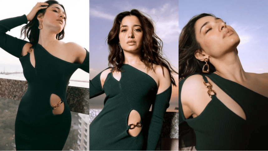 We Adore Tamannaah Bhatia’s Cut out Black Dress, Which Gives Us Revenge Dress Vibes