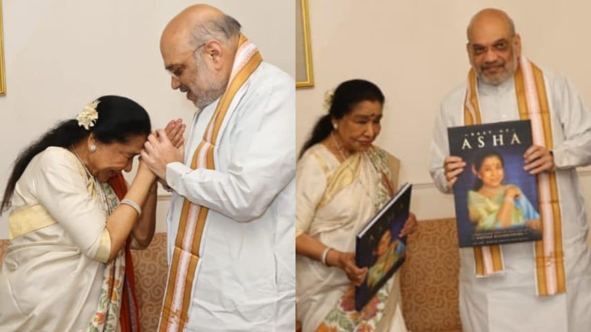 Celebrating the Legendary Asha Bhosle: A Special Encounter with Home Minister Amit Shah